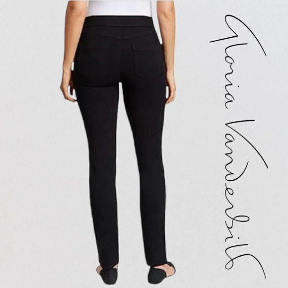 Gloria Vanderbilt | Pull On Jean | High Rise | Black | NWT - Picture 3 of 3